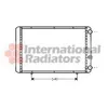 Image de Van Wezel Radiateur, Refroidissement Du Moteur Renault Trafic Autobus/Autocar De 06/1994 À 10/1997