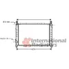 Image de Van Wezel Radiateur, Refroidissement Du Moteur Alfa Romeo 145 De 07/1994 À 12/1996