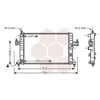 Image de Van Wezel Radiateur Moteur Pour Opel Corsa C Version : 1.7 Diesel / 1.7 Dti De 2000 À 2003