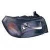 Image de Phare Droit H4 Avec Feu De Position, IntÃ©rieur Noir Pour Ford Transit De 2001 Ã 2006