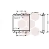 Image de Van Wezel Radiateur Moteur Pour Peugeot 206 Version : 1.1 / 1.4 / 1.6 De 1998 À 2002