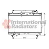 Image de Van Wezel Radiateur, Refroidissement Du Moteur Hyundai Santa Fé I De 08/2001 À 03/2006