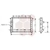 Image de Van Wezel Radiateur Moteur Pour Renault Clio Version : 1.9 Diesel De 1998 À 2003