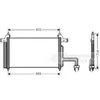 Image de Van Wezel Condenseur, Climatisation Fiat Stilo De 02/2002 À 11/2006