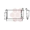 Image de Van Wezel Radiateur Moteur Pour Peugeot 106 Version : 1.1 - Eng./Mot. Tu1jp / Kw44 De 2000 À 2003