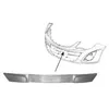 Image de Van Wezel Moulure Pare-Choc Pour Opel Corsa D Depuis Janvier 2011