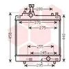 Image de Van Wezel Radiateur Moteur Pour Suzuki Alto Version : 1.0i - 12v De 2009 À 2015