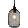 Image de Suspension Noire En Forme De Cage Mesh