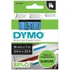 Image de Dymo 45806 (S0720860) Tape Blauw op zwart (12 mm)