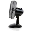 Image de DOMO Domo - Do8138 - Ventilateur De Table 23 Cm Noir - Aubes Transparentes - 2 Vitesses + Oscillant !