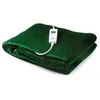 Image de Surcouverture électrique DOMO - 10 positions de chaleur - Soulage et stimule - Molleton flanelle -180x160 cm - Vert