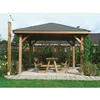 Image de Solid Abri de Jardin Maisonnette Chalet de Jardin Kiosk 347x347