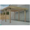 Image de Solid Carport Modular En Bois Base 5x5m Hauteur 4m