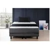 Image de Deko Dream DEKO DREAM Ensemble matelas sommiers 180x200 - Mousse mémoire - 28cm - 5 zones - Ferme - HOTEL PREMIUM LUX