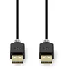 Image de Nedis - Câble USB - USB (M) pour USB (M) - USB 2.0 - 2 m - moulé - anthracite