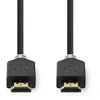 Image de Nedis - Câble HDMI avec Ethernet - HDMI mâle pour HDMI mâle - 1 m - blindé - anthracite - rond