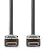 Image de Nedis - Câble HDMI avec Ethernet - HDMI mâle pour HDMI mâle - 3 m - noir - rond