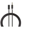 Image de Nedis - Rallonge de câble audio - mini-phone stereo 3.5 mm mâle pour mini-phone stereo 3.5 mm femelle - 3 m - anthracite - rond