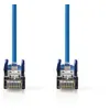 Image de Nedis - Câble réseau - RJ-45 (M) pour RJ-45 (M) - 1.5 m - SF/UTP - CAT 5e - moulé, rond - bleu