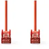 Image de Nedis - Câble réseau - RJ-45 (M) pour RJ-45 (M) - 3 m - SFTP - CAT 6 - moulé rond - rouge