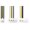Image de Câble d'alimentation interne - 2x Molex Male - PCI Express Female - 0.15 m NEDIS