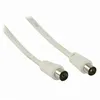 Image de Câble coaxial 90 db cei (coaxial) mâle - cei (coaxial) femelle 25 m blanc nedis