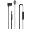 Image de Nedis HPWD5020BK - Écouteurs avec micro - intra-auriculaire - filaire - jack 3,5mm - noir, argent