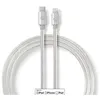 Image de Nedis - Câble Lightning - Lightning mâle pour 24 pin USB-C mâle - 1 m - aluminium - pour Apple iPad/iPhone/iPod (Lightning)