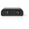 Image de Nedis ASWI2602BK - Commutateur audio - 2 x audio - de bureau