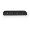 Image de Nedis 4-Way Speaker Control Box - Commutateur audio - 4 x audio - de bureau