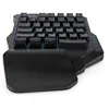 Image de Nedis - Clavier - wired, single-handed, gaming - backlit - USB - noir - boîte cadeau avec eurolock