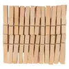 Image de 48 PINCES À LINGE BOIS - 48X7 MM