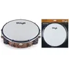 Image de Stagg Tab-208p/Wd - Tambourin Accordable En Plastique 8'' Avec 2 RangÃ©es De Cymbalettes