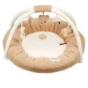 Image de Tapis D'Ã©veil Pouf Avec Arches Teddy Bouclette
