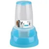 Image de Mpets Distributeur De Croquettes Food Dispenser - Pour Chat Et Chien - 1500ml - Bleu