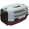 Image de Caisse De Transport Viaggio Carrier M Pour Chien - Bordeaux Et Gris