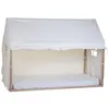 Image de CHILDHOME Housse Cadre De Lit Cabane 90x200cm Blanc