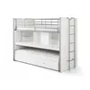 Image de Vipack Vipack Lits Superposs Bonny 2 Couchages Compact 80 Blanc