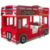 Image de Vipack Vipack Funbeds Lit Superpos Bus Londonien + 2 Matelas