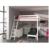 Image de Vipack Pino Lit Mezzanine 140x200 + Commode 2 Portes + Lit Transformable En Fauteuil