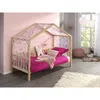 Image de Vipack Dallas Lit Mh 90 X 200 Naturel + Tente Textile Papillon