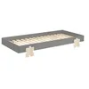 Image de Lit Modulo Puzzle Gris Empilable 90x200 L 203,6 X Lg 93,8 X H 27,5 Cm
