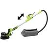 Image de Varan Motors - ZL-225A Ponceuse Ã  bras girafe tÃ©lÃ©scopique pour plÃ¢tre et plaque de plÃ¢tre, avec aspiration des poussiÃ¨res et sac