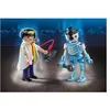 Image de Playmobil 6844 duo pack - inventeur et robot