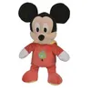 Image de Peluche mickey en grenouillere rouge 49 cm - nicotoy - doudou disney