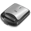 Image de Haeger SM-15G.009A gaufrier et appareil Ã  croque-monsieur 1500 W Noir, Acier