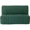 Image de Banquette Bz Dream - Tissu 100% Coton Vert Forêt - Couchage 140x190 Cm - Confort Moelleux