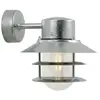 Image de Nordlux Blokhus Down Galvanized Steel Outdoor Wall Light