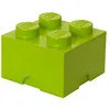 Image de LEGO LEGO 40031220 - Jeu De Construction - Brique Range Empilable - Vert Clair - 4 Plots