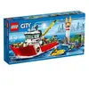 Image de LEGO® City 60109 Le bateau des pompiers